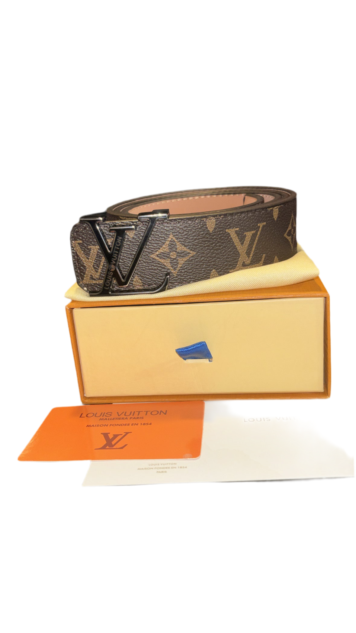 LV BELT-BROWN