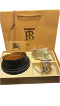 BURBERRY BELT/2PCS BUCKLES