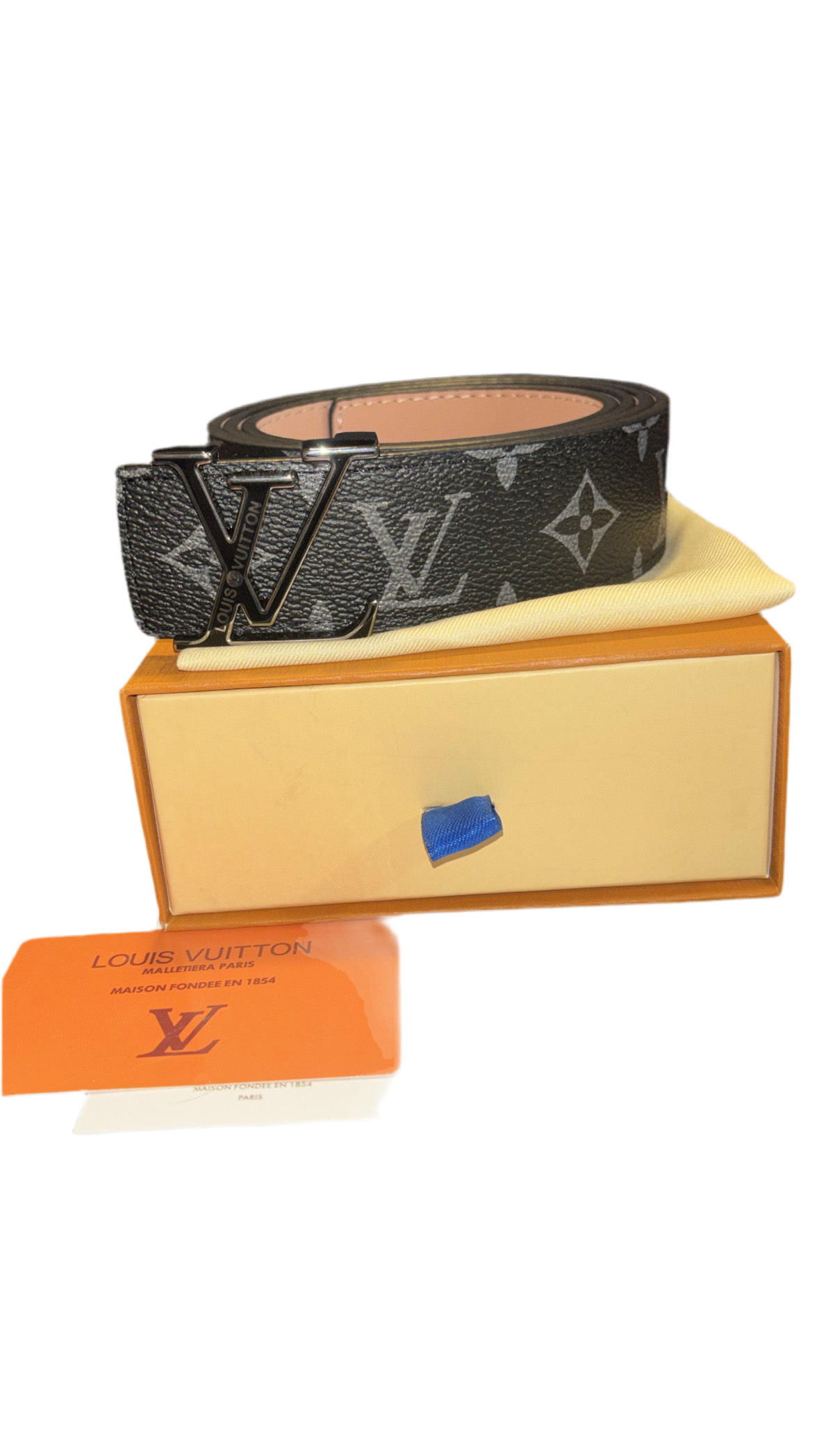 LV BELT-BLACK