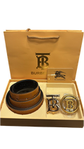 BURBERRY BELT/2PC BUCKLES