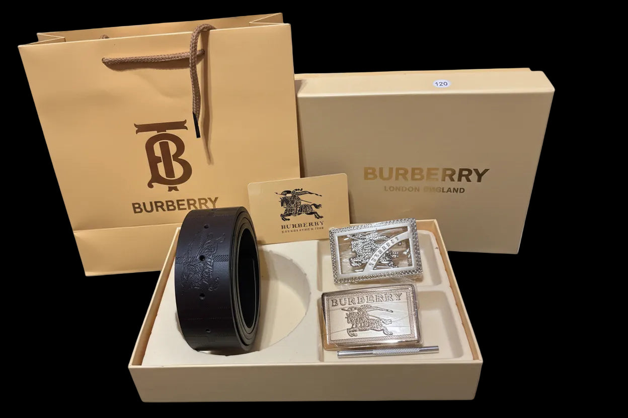 BERBERRY LEATHER BELT
