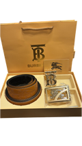 BURBERRY BELT/2PC BUCKLES