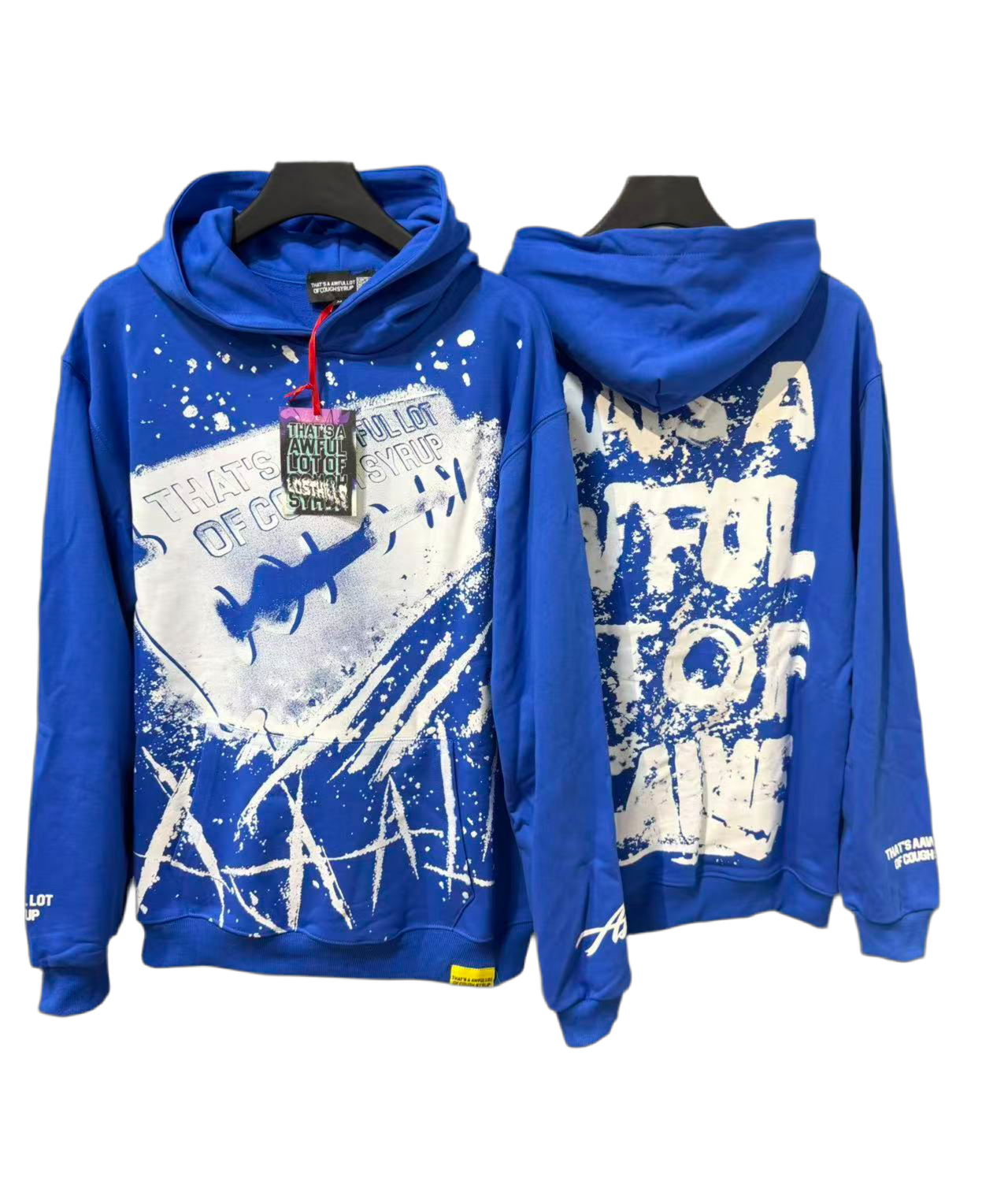 ASAALI x ALOCS HOODIE-BLUE