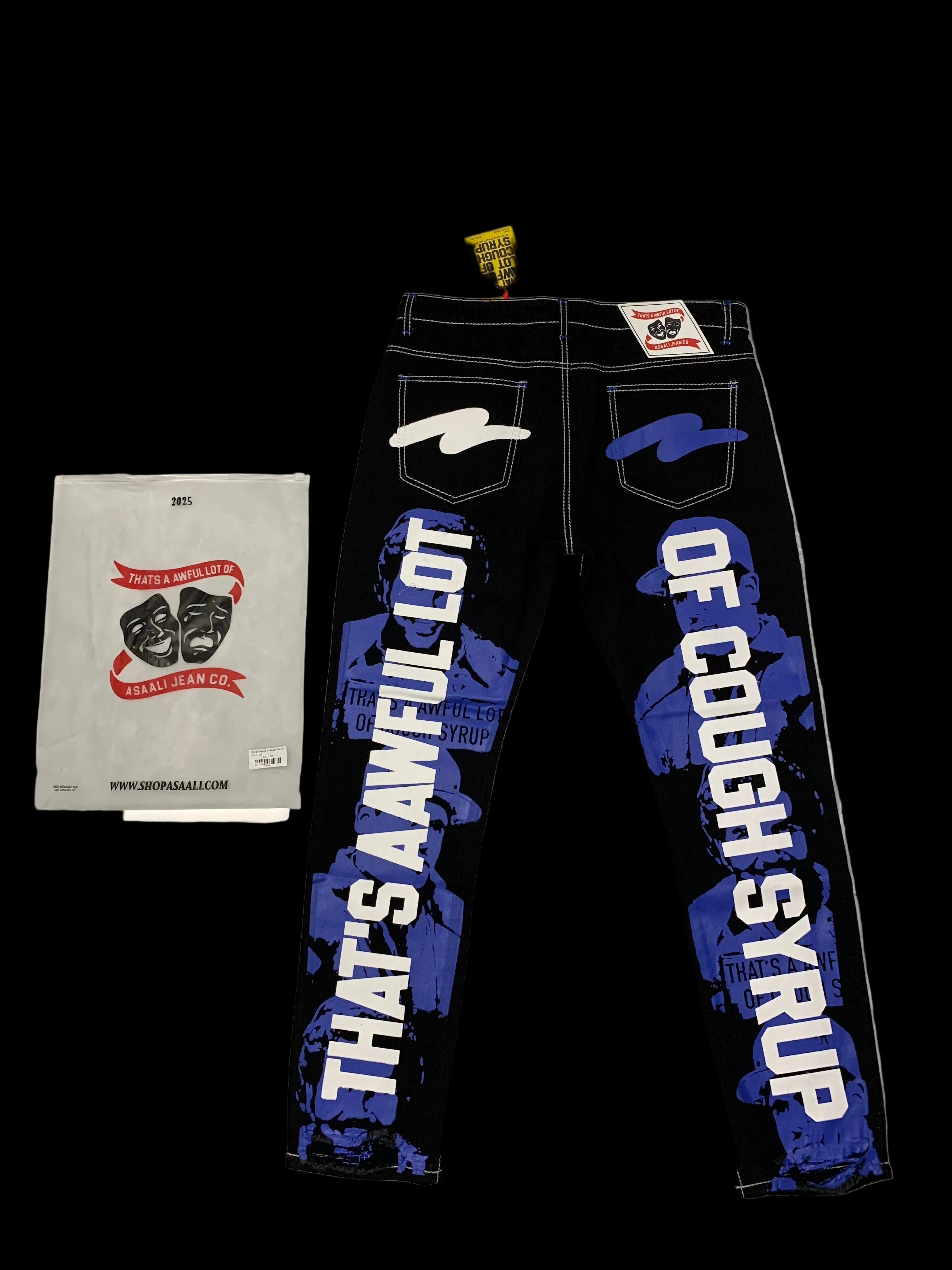 ASAALI/ALOCS COLLAB JEANS